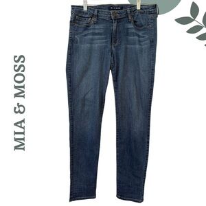 🛍️3/$40 MIA & MOSS Sabine Skinny Jeans | Size 12/31 | Made in USA